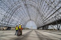 Hangar One Skeleton, Moffat Field, Santa Clara County, CA