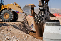 Pipeline construction, Nevada